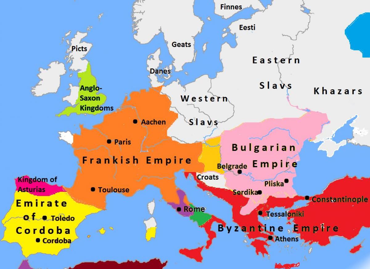 sofje të Bullgarisë hartën e evropës