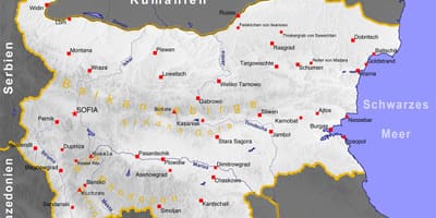 Harta e bullgarisë bregdetar