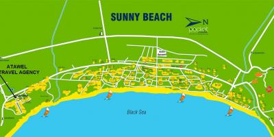 Harta Bullgari plazh me diell
