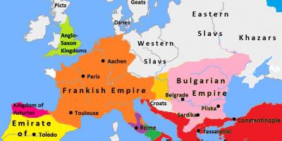 Sofje të Bullgarisë hartën e evropës